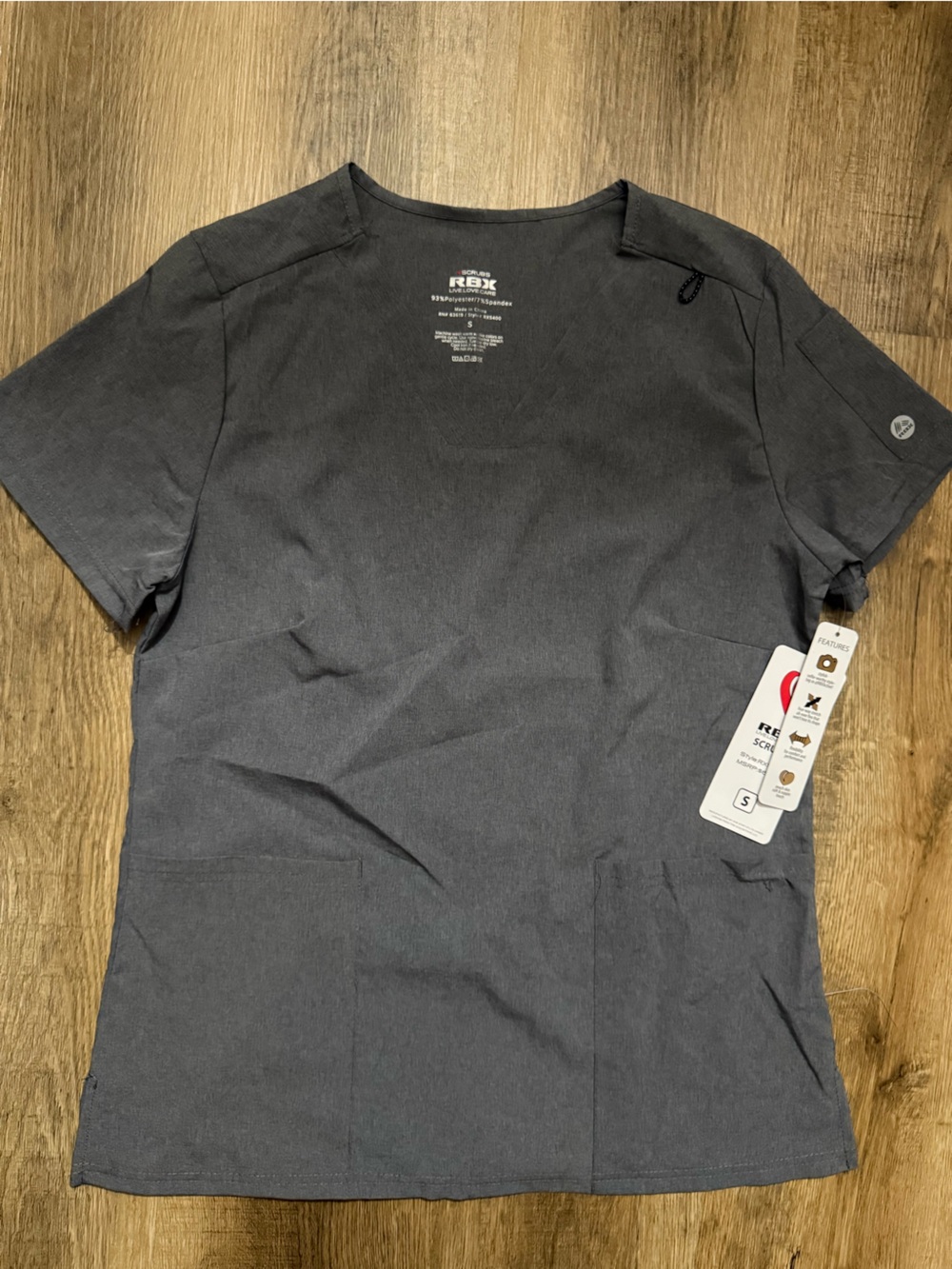 NWT RBX Scrub Top